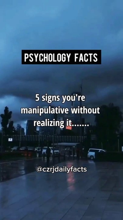5 signs you're manipulative without realizing it.... #shorts #viral #facts