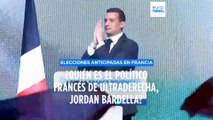 ¿Quién es Jordan Bardella, el político francés de extrema derecha de 28 años?