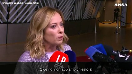Meloni, "nomine Ue sbagliate nel metodo e nel merito"