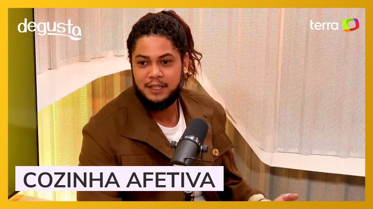 "Lá em casa tudo é na cozinha", disse Rodrigo Freire, chef e proprietário do Preto Cozinha