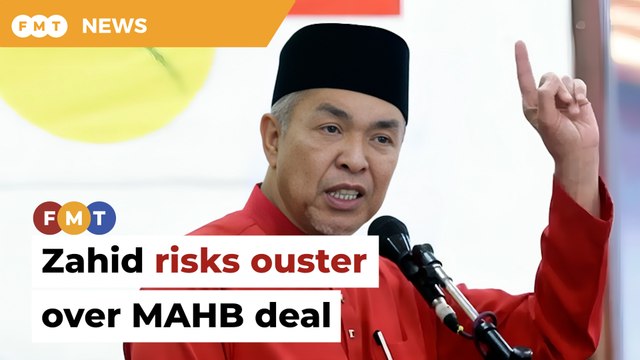 Zahid risks ouster from Umno over MAHB deal, says analyst
