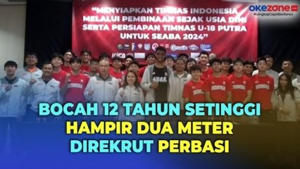 Bocah 12 Tahun Setinggi Hampir Dua Meter Digandeng Perbasi untuk Jadi Atlet Basket