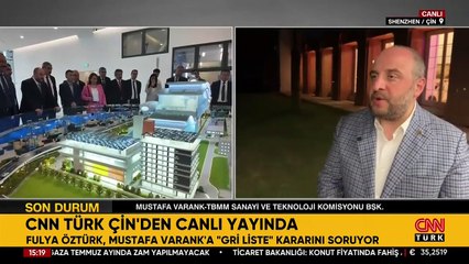 Mustafa Varank ‘gri liste’ kararı hakkında konuştu! Çinli devler Türkiye’ye mi geliyor?