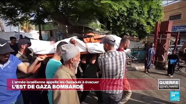 Gaza : alors que les frappes se poursuivent, le déploiement des secouristes palestiniens est périlleux