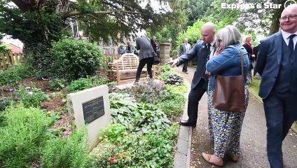 Dedication service at St Peter's Church, Hixon.