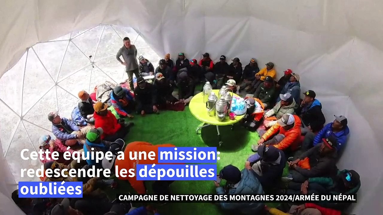 Avec la fonte des glaces, l'Everest révèle ses fantômes