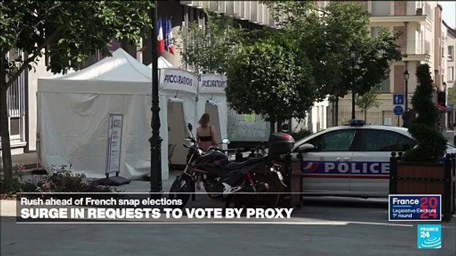 Surge in proxy voting as France heads to the polls