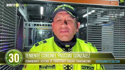 Capturado en Transmilenio Extranjero presuntamente responsable de un homicidio y hurtos