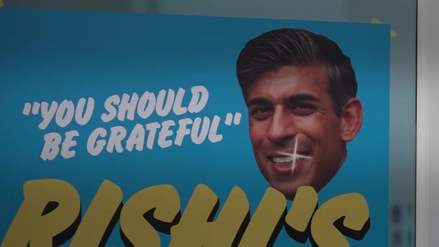 Labour unveils faux ‘Rishi’s Mega Mortgages’ shop front in south London