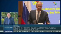 Ministro ruso reafirma importancia de la diplomacia pública