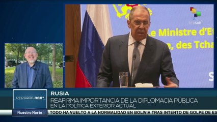 Ministro ruso reafirma importancia de la diplomacia pública