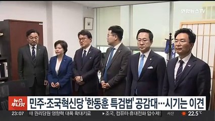 민주·조국혁신당 '한동훈 특검법' 공감대…시기는 이견