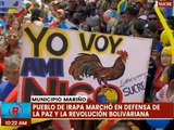 Sucre | Pueblo de Irapa se movilizó en respaldo al presidente Nicolás Maduro