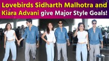 Sidharth Malhotra-Kiara Advani give couple goals at Mumbai airport