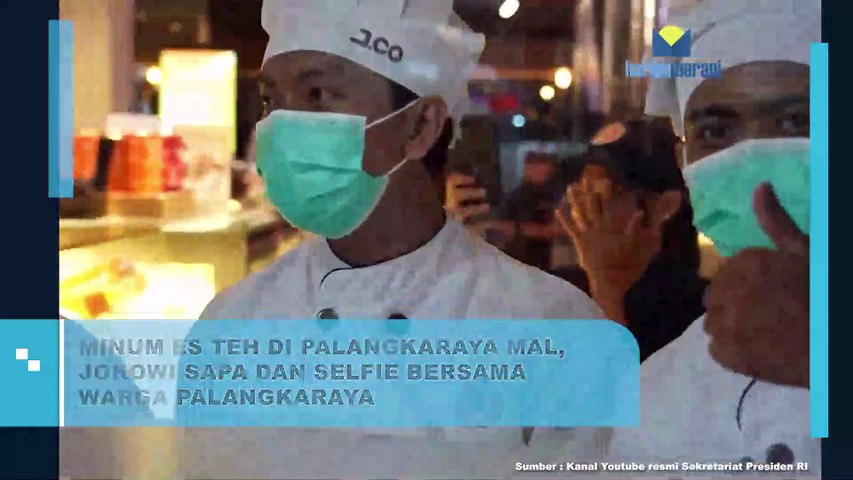 Jokowi Kunjungi Mal Palangkaraya