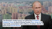 Putin Gifted Kim Jong Un A Russian-Made Car, But It's Packed With South Korean Parts: Report