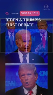 Biden stumbles early, Trump fires out falsehoods at first debate