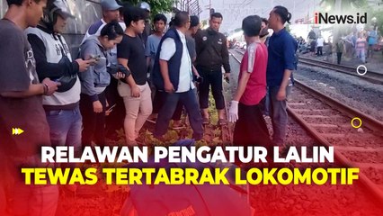 Kronologi Relawan Pengatur Lalin Tewas Tertabrak Lokomotif di Perlintasan Pondok Jati