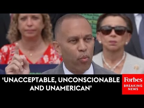 Hakeem Jeffries Slams 'MAGA' GOP For ‘Plan To Impose Nationwide Abortion Ban’: 'We Must Stop Them'