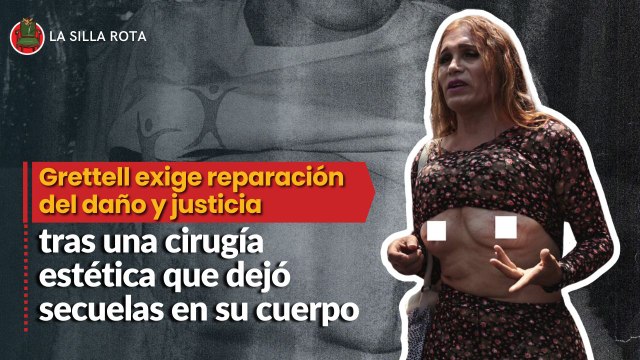 Grettell exige reparación del daño y justicia tras una cirugía estética que le dejó secuelas