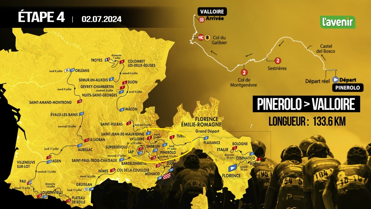 TDF 2024 : Maxime Monfort préface la 4e étape
