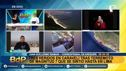 Región Ica sintió fuerte sismo de Arequipa dejando 6 heridos en Nasca