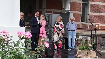 Chrzest róży "Jaśko ze Sławna"