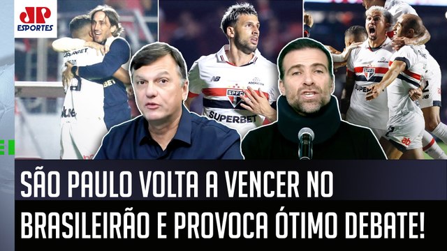 É ISSO QUE EU VEJO! O São Paulo às vezes ACABA SENDO COBRADO como se... OLHA esse ÓTIMO DEBATE!