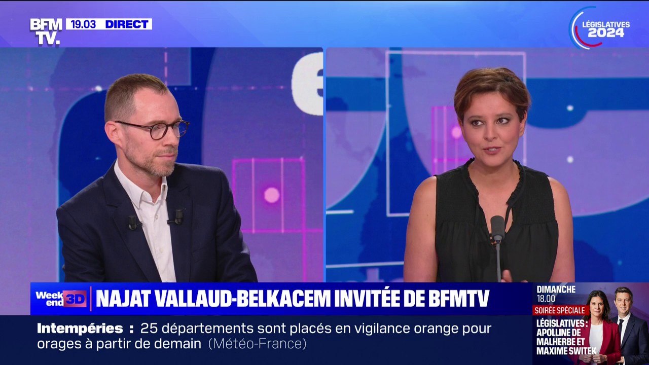 "À travers moi, c'est tous les Français d'origine étrangère ayant une binationalité qui sont accusés de déloyauté automatique", réagit Najat Vallaud-Belkacem réagit aux propos tenus par Roger Chudeau sur sa binationalité