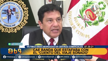 Jesús María: cae banda de estafadores que engañaba con el cuento del 'viaje soñado'