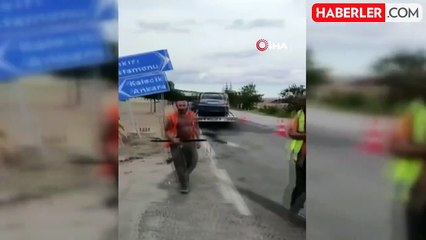 Çankırı'da iki otomobil kafa kafaya çarpıştı: 8 yaralı