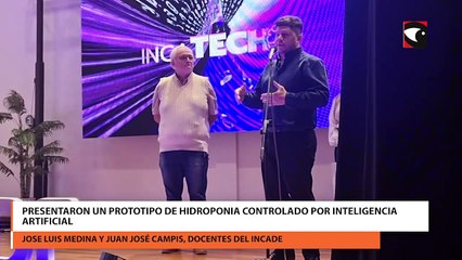 Presentaron un prototipo de hidroponia controlado por inteligencia artificial