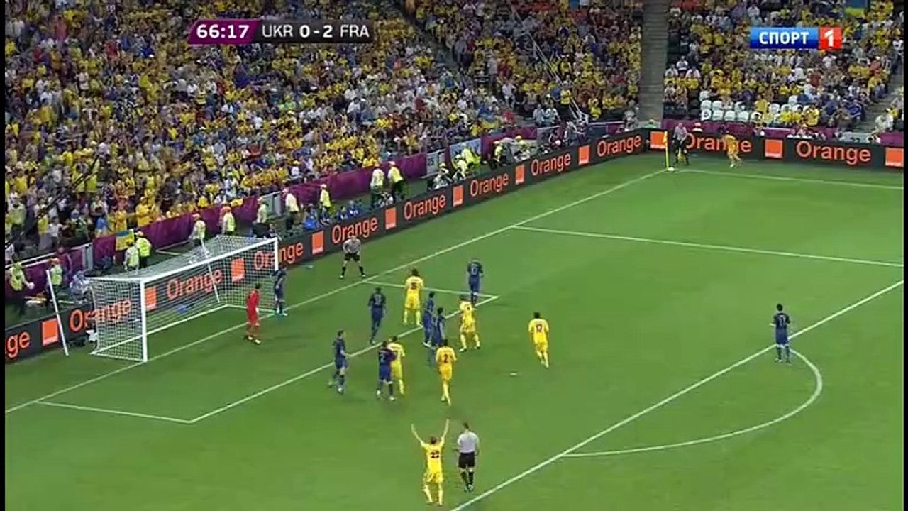 Ukraine vs. France 2012 - 2.Half