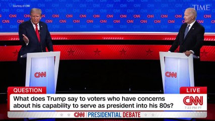 The Internet Can’t Get Over This Golf Moment From the Biden-Trump Presidential Debate