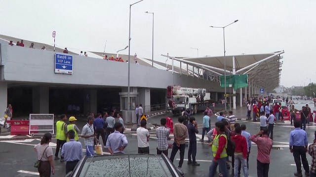 Ινδία: Ένας νεκρός από κατάρρευση οροφής στο αεροδρόμιο του Νέου Δελχί