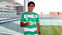 'JJ' Macías marca su primer gol con Santos en partido amistoso ante La Paz pero sale lesionado