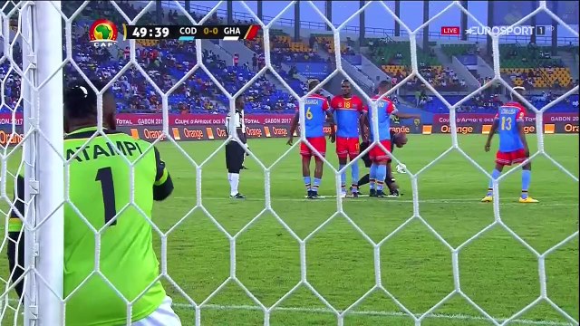 CAF Africa Cup 2017 - DR Congo vs Ghana - 2.Half