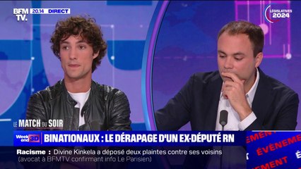 LE MATCH DU SOIR – Pablo Pillaud-Vivien sur les propos de Roger Chudeau: "Ce n'est pas du tout un dérapage, ça fait partie de l'ADN de ce qu'ils proposent depuis la création du FN"