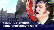 Vitória de Milei: congresso da argentina aprova reformas econômicas