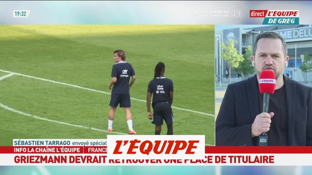 Antoine Griezmann devrait débuter contre la Belgique en huitièmes de finale - Euro 2024 - Bleus