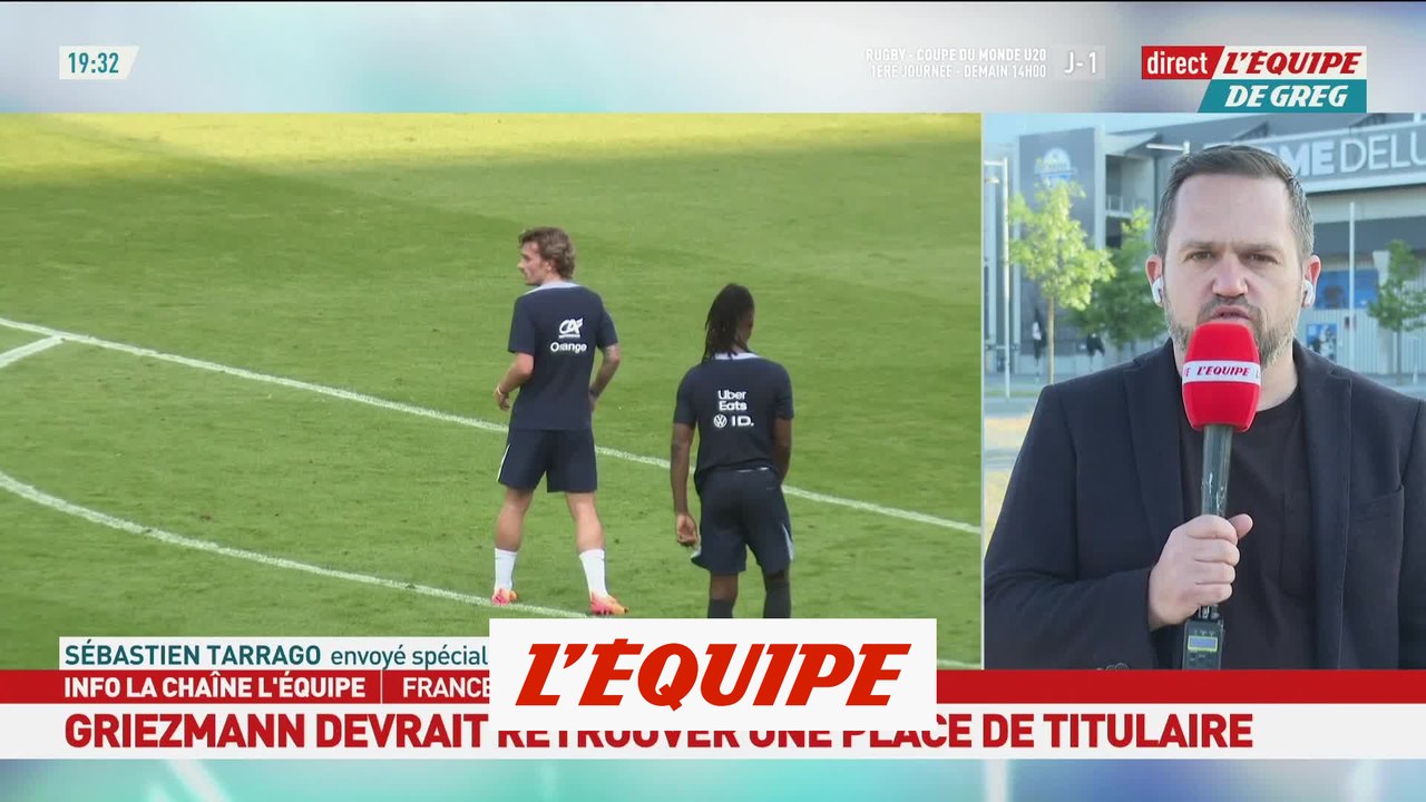 Antoine Griezmann devrait débuter contre la Belgique en huitièmes de finale - Euro 2024 - Bleus