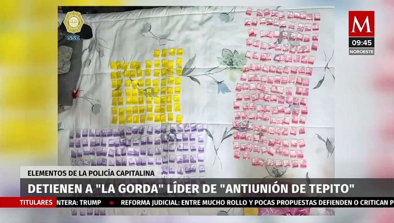 Cae  'La Gorda', presunta líder de La Anti Unión Tepito en CdMx