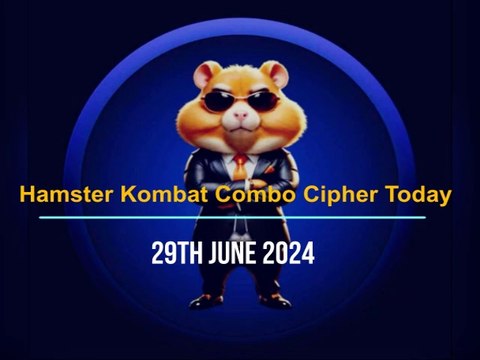 Hamster Kombat Daily Cipher Card Today - 29 June 2024