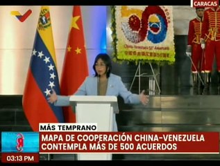 Venezuela y China fortalecen relación bilateral con ceremonia en el Panteón Nacional