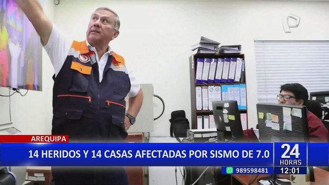 Fuerte sismo de 7.0 grados en IMÁGENES: así se vivió el fuerte movimiento en Arequipa