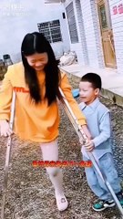 अपाहिज मां और उसका बेटा viral shorts