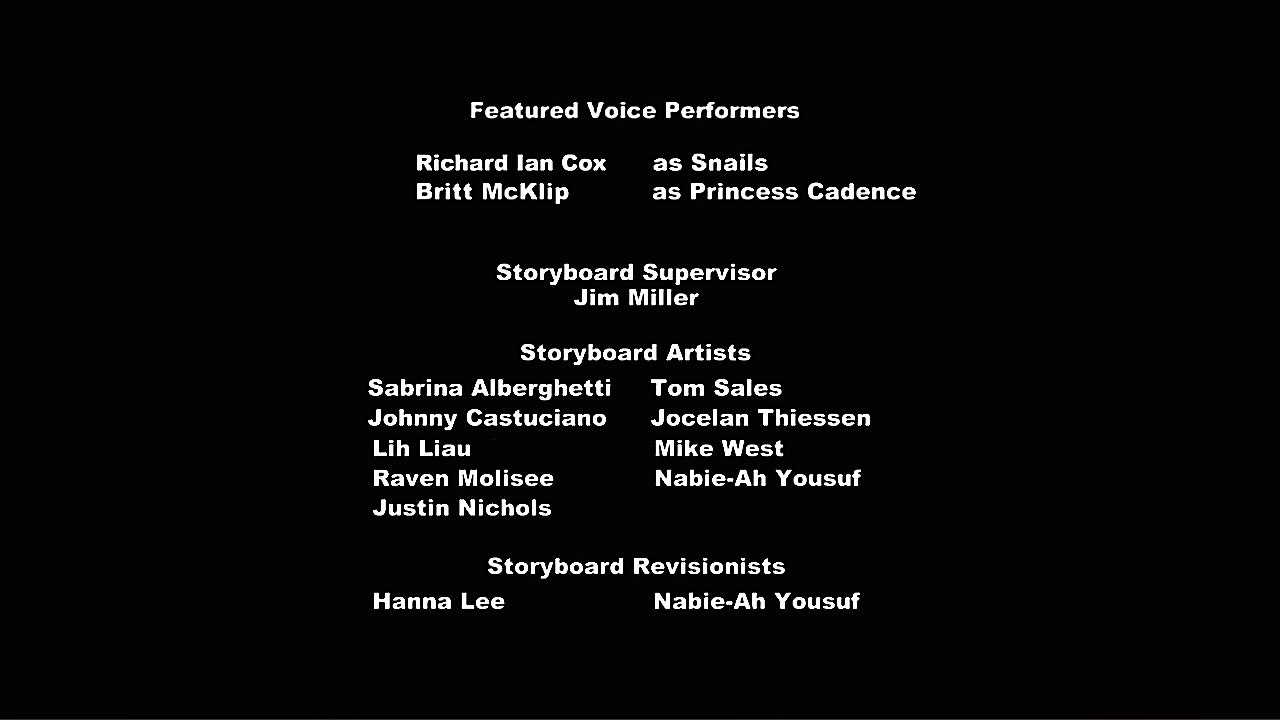 My little pony friendship is magic season three #2 credits