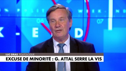 Luc Gras : «Gabriel Attal est dans une posture du jour d’après»