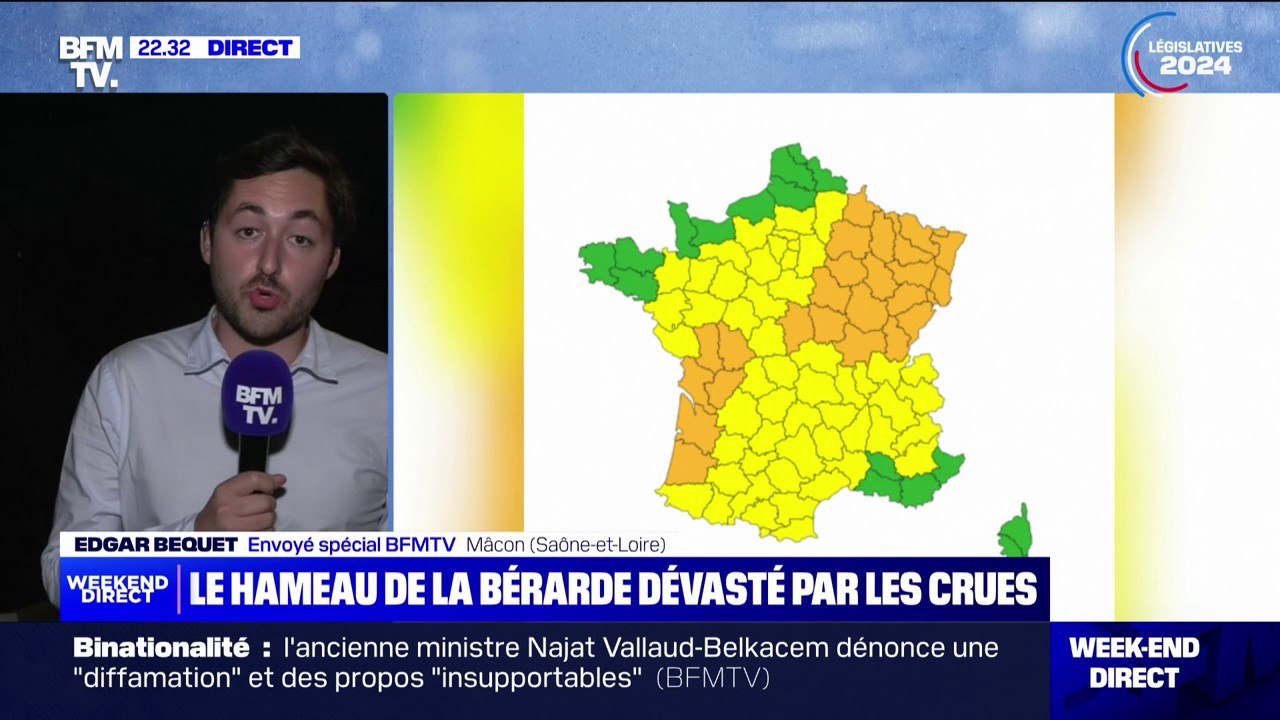 La Saône-et-Loire se prépare aux orages, attendus ce samedi