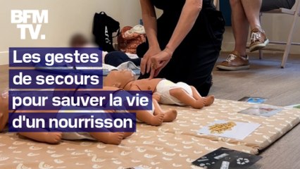 Arrêt cardiaque, étouffement: les gestes de secours à connaître pour sauver la vie d'un nourrisson